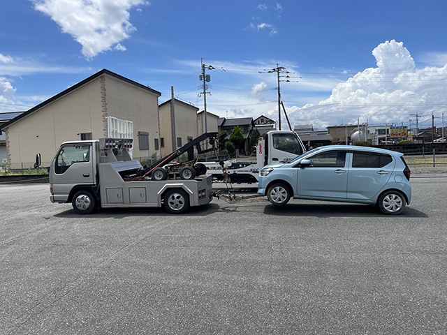 令和5年梅雨前線豪雨等（福岡県）　被災車両復興支援3