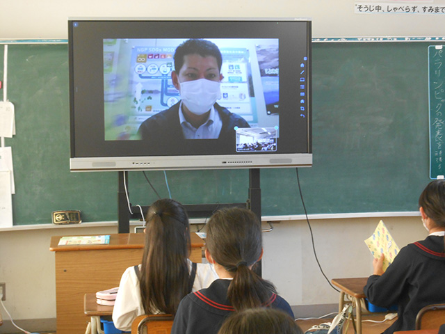 安岡（やすおか）小学校（山口県下関市）バーチャル工場見学会_01