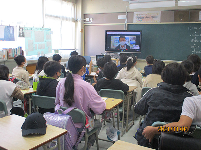 琴似（ことに）小学校（北海道札幌市）バーチャル工場見学会_01