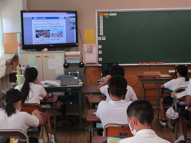 山田（やまだ）小学校（大阪府南河内郡太子町）バーチャル工場見学会_02