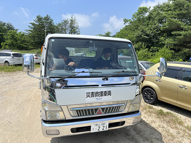 令和5年梅雨前線豪雨等（秋田県）　被災車両復興支援2