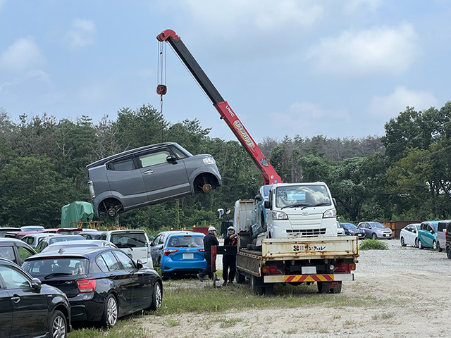 令和5年梅雨前線豪雨等（秋田県）　被災車両復興支援4