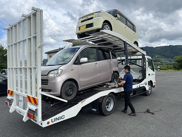 令和5年梅雨前線豪雨等（福岡県）　被災車両復興支援4