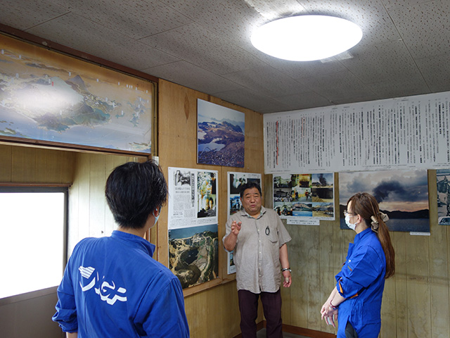 2021-6-28「柚の浜」荒廃地の整備 雑草等の除去作業1