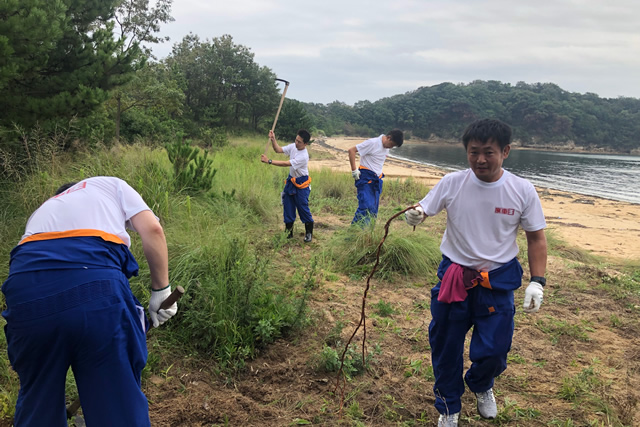 2019-8-27 国立公園原状回復 活動現場7