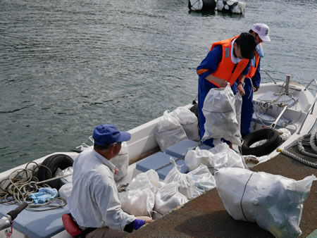 2019-10-22 海岸漂着ゴミ回収活動現場6