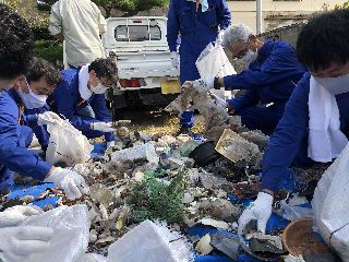 2022-10-28 海岸漂着ゴミ回収活動現場8