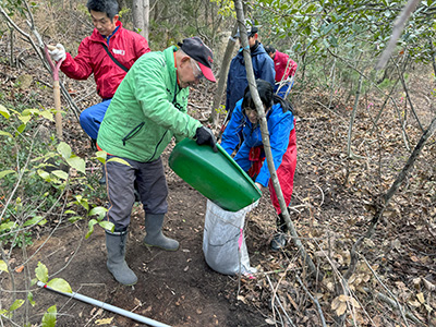 2023-02-01雑草の除去作業3