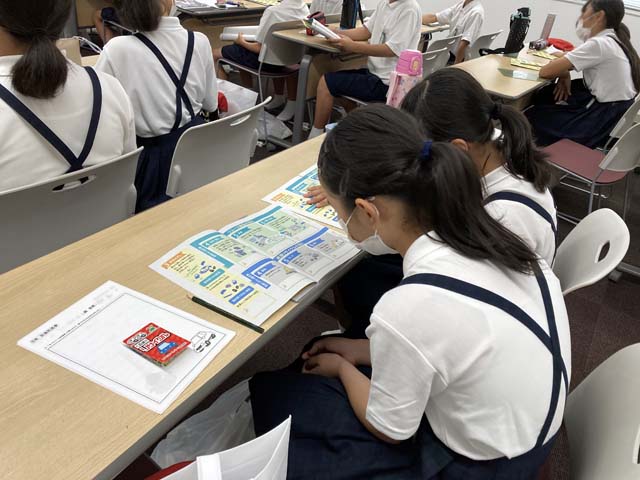 鹿児島市立松元中学／鹿児島市立星峯東小学校　工場見学会04